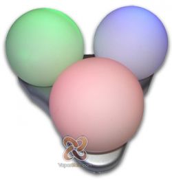 3 Ball Color Changing Decor - Rechargeable