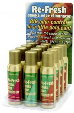 Re-Fresh Smoke Odor Eliminator - (1) 4 fl oz. Can