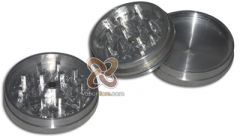 Three Piece Magnetic Herbal Grinder with Secret Stash Compartment