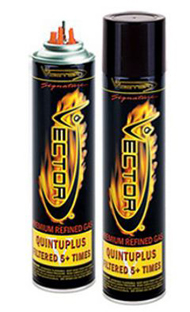 Vector Quintuplus Premium Butane Lighter Refills 300ml