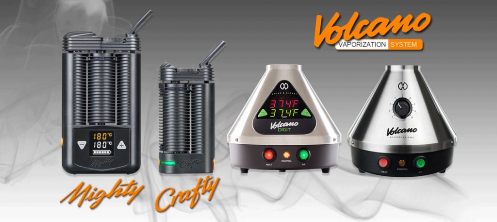Volcano Crafty Mighty Vaporizers