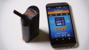 Crafty Portable Vaporizer and Iphone